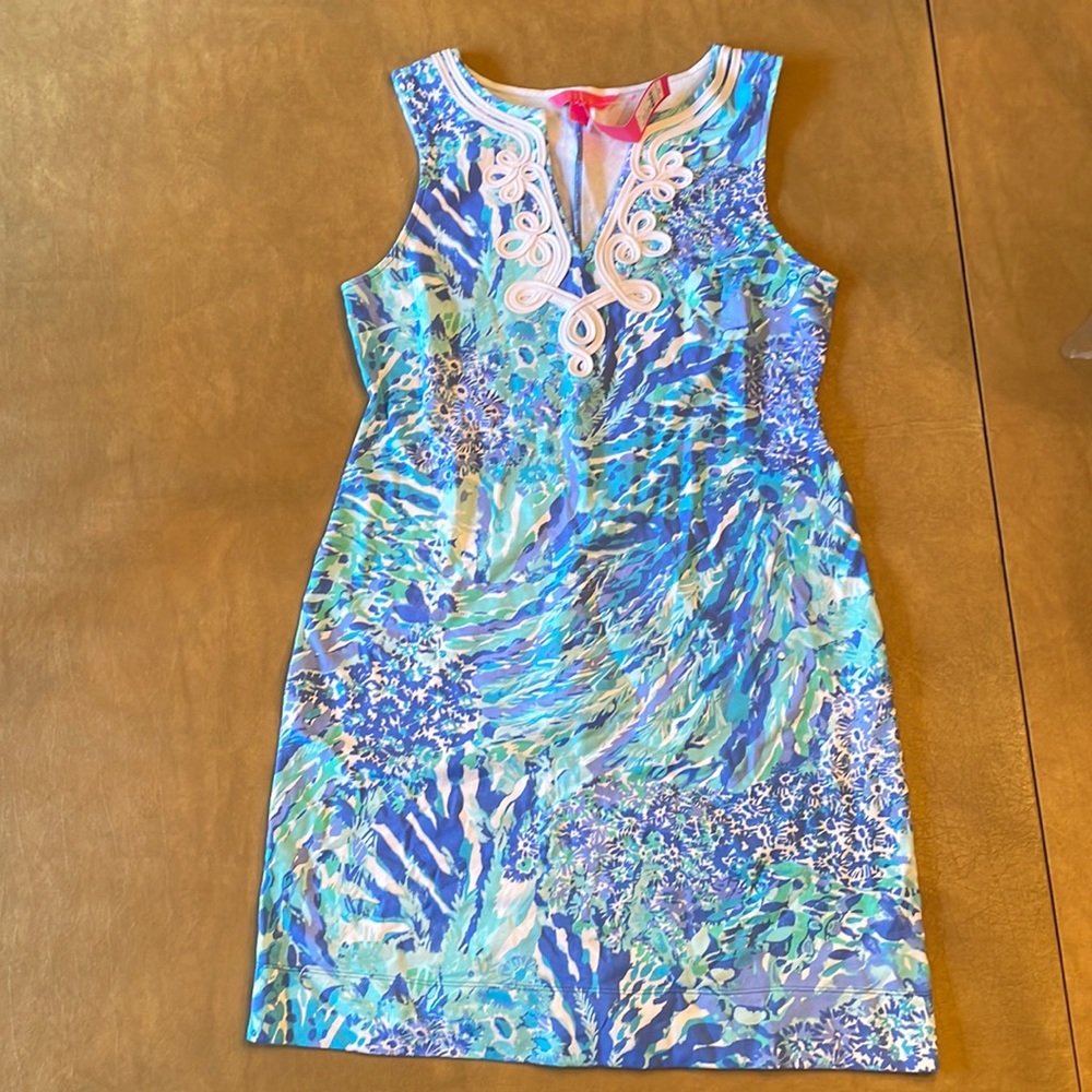 Lilly Pulitzer blue shift dress